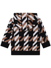 Zip Up Hooded Cardigan